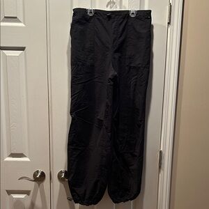 Aeropostale Black Parachute Pants